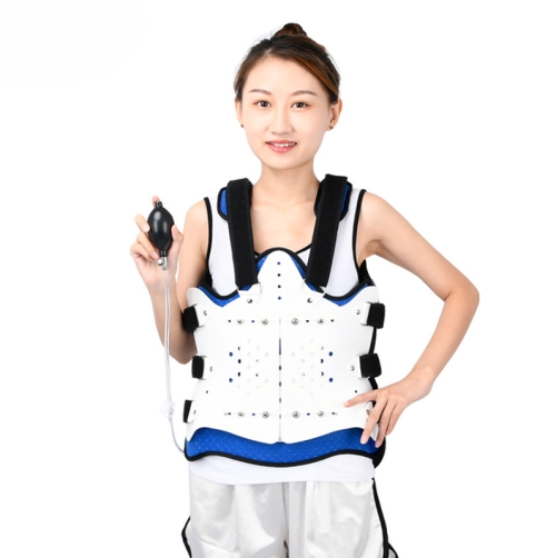 

Adjustable Thoracolumbar Fixation Brace And Waist Protector,Style: Single Airbag, Specification: One Size