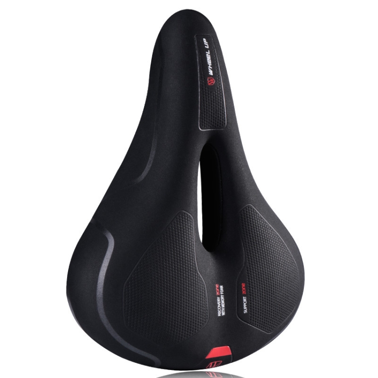 

Wheel Up Mountain BikeHigh Elasticity Comfortable Thick Breathable Scratch-Resistant Non-Slip Memory Foam Seat(Black Gray)