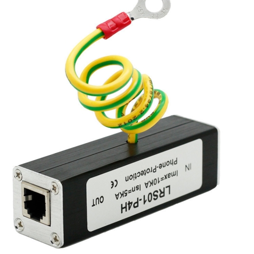 

RJ11 Network Surge Protector Thunder Preventer Arrester Telephone Lightning Protection Device SPD Security Equipment