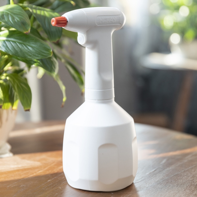 

HIFAY 1L Electric Watering Can Gardening Automatic Watering Can Disinfection Watering Can(White)