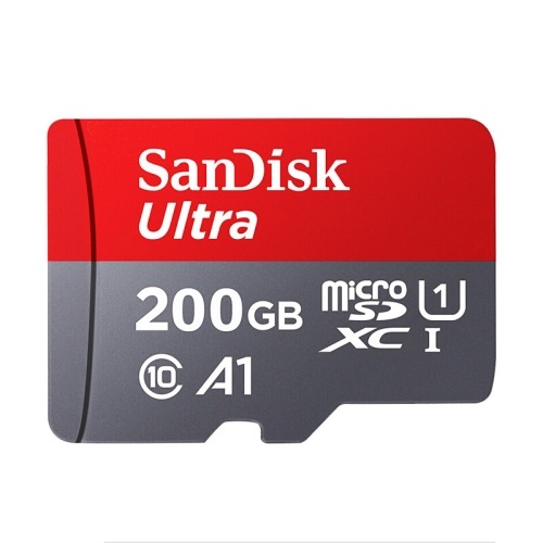 

SanDisk A1 Monitoring Recorder SD Card High Speed Mobile Phone TF Card Memory Card, Capacity: 200GB-100M/S