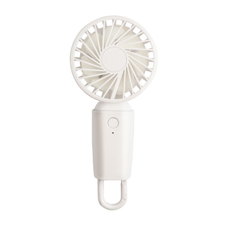 

Portable Mini USB Rechargeable Silent Handheld Fan(White)