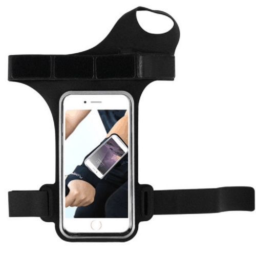 

Running Sports Mobile Phone Wrist Bag, Specification:Under 5.5 inches(Black)