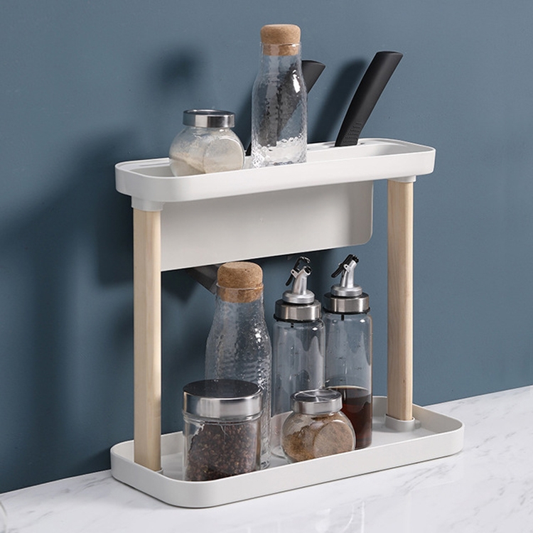 

Kitchen Countertop Rack Multifunctional Storage Knife Shelf