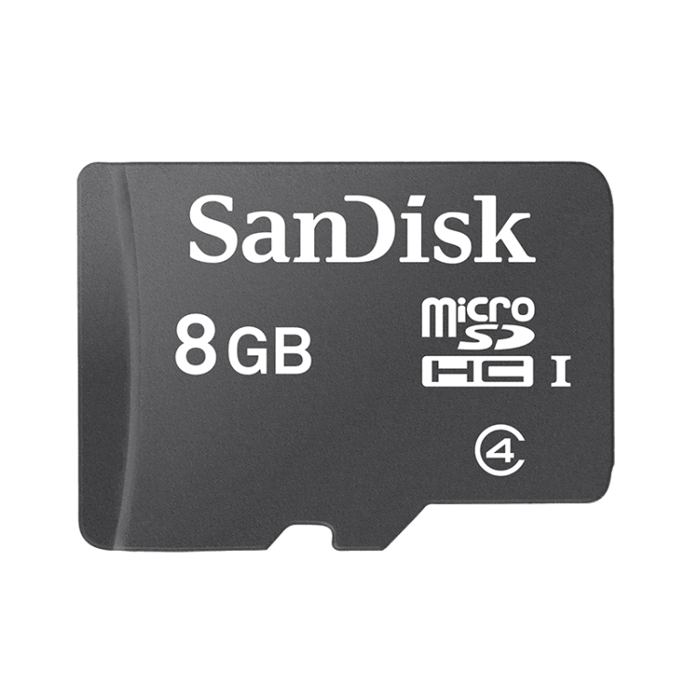 

SanDisk C4 Small Speaker TF Card Mobile Phone Micro SD Card Memory Card, Capacity: 8GB