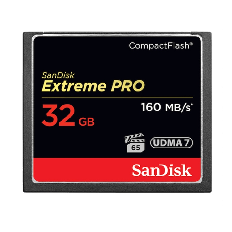 

SanDisk CFXPS-1067X High Speed CF Card Camera SLR Camera Memory Card CF-160M/S, Capacity: 32GB