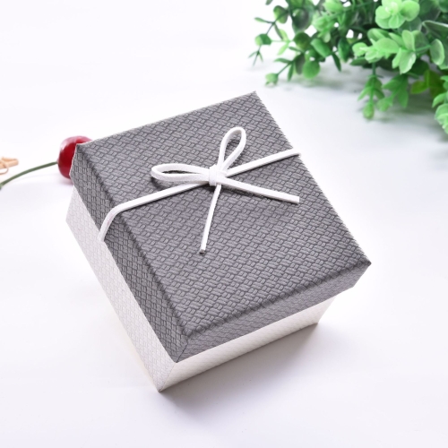 

10 PCS Watch Bracelet Box Jewelry Gift Packaging Box, Specification: 9x8.5x5.5cm(Grey White)