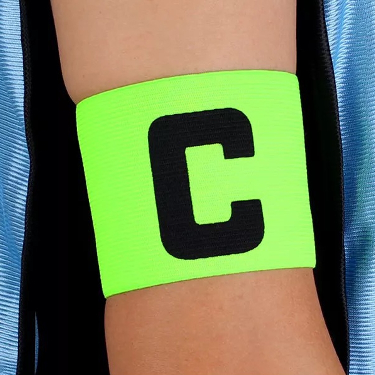 

10 PCS Football Match Armband Elastic Sticker Winding-Type C Marker(Green)