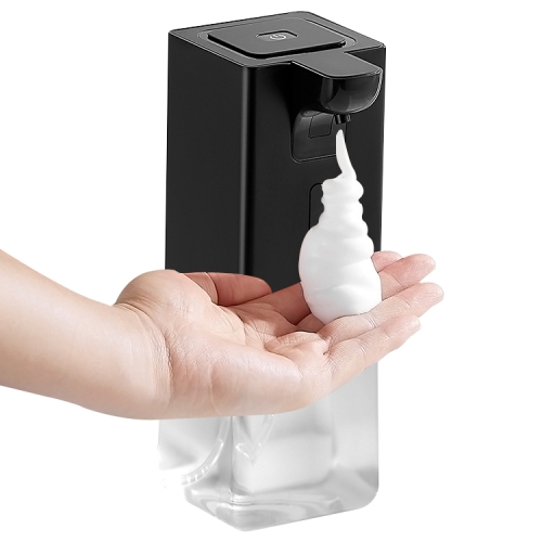 

DL20201209 Home Hotel Multifunctional Smart Induction Foam Soap Dispenser Hand Washing Device(Black )