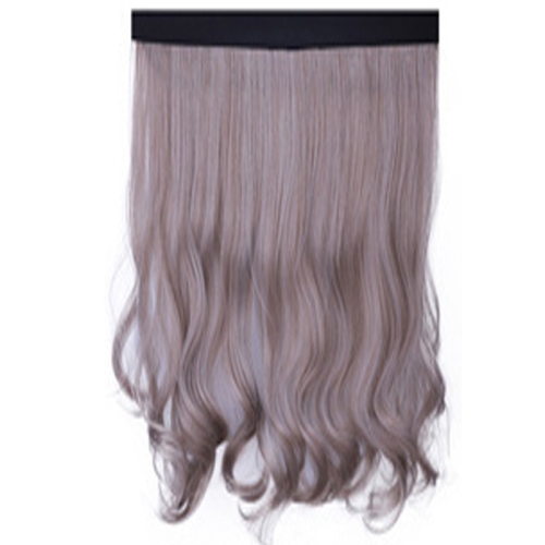 

8261E Fashion Hat Wig Female Detachable Pear Flower Roll Long Hair Wig(Aoki Golden)