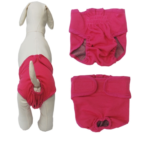 

Pet Physiological Pants Large Medium & Small Dogs Anti-Harassment Safety Pants, Size: XS(Pink)