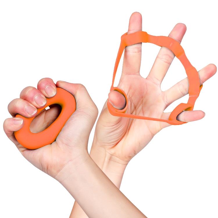 

TF122 2 PCS 2 in 1 Silicone Grip Ring + Grip Device Set(Orange)