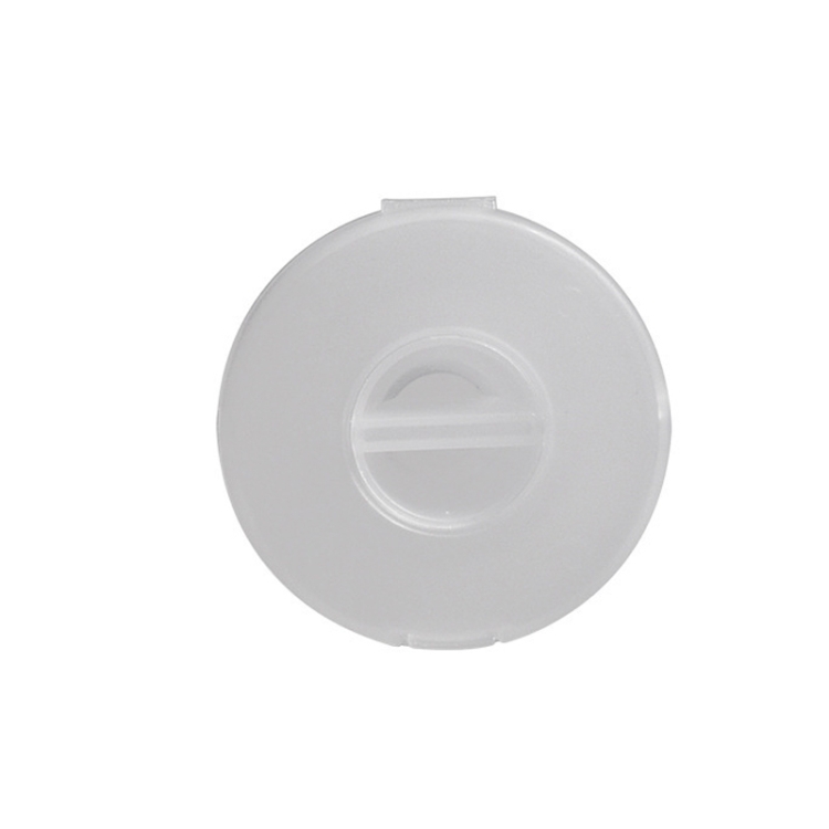 

5 PCS Round Data Cable Storage Box Earphone Storage Collection Box(Transparent)