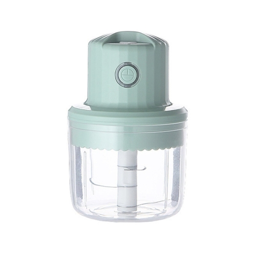 

Baby Food Supplement Meat Grinder Electric Mini USB Rechargeable Mixer Small Minced Meat Garlic Masher Large (Green)