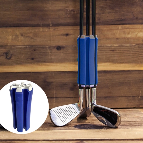 

Golf Club Holder Fixing Clip Organizer(Blue White)