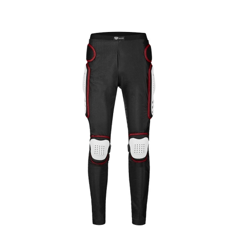 

SULAITE Motorcycle Cross-Country Riding Trousers Protective Hip Pants, Specification: M(Red)