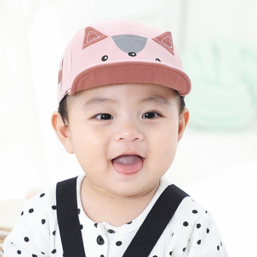 

C0361 Spring Kitten Shape Baby Peaked Cap, Size: 46cm Adjustable(Pink)