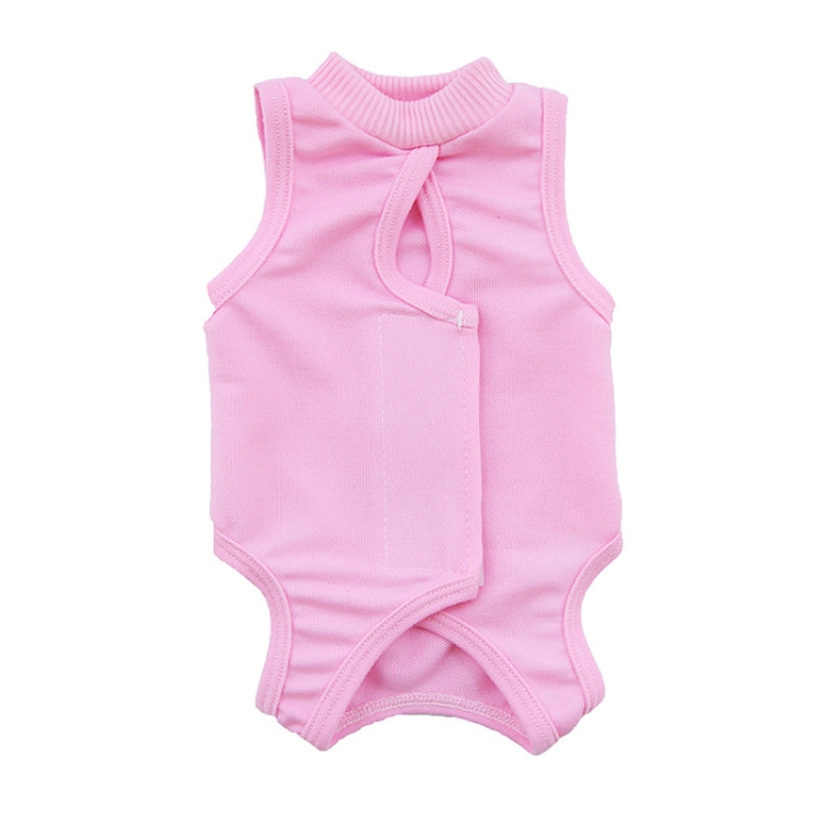 

Pet Sterilization Post-Operative Nursing Gown Female Cat Anti-Licking Surgical Gown, Size: M(Pink)