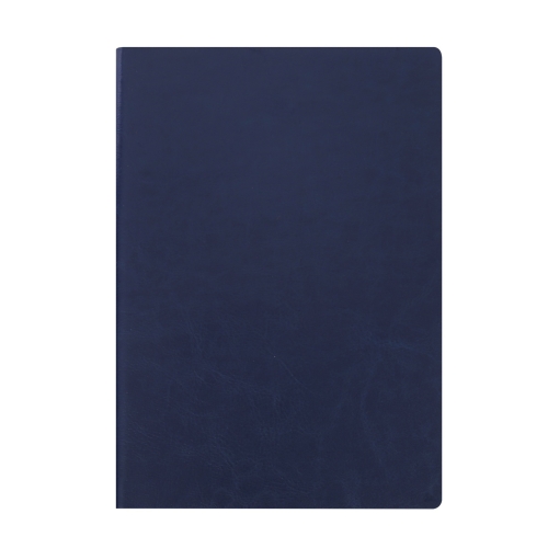 

2 PCS Imitation Leather Business Notebook Retro Notebook, Cover color: Blue, Specification: A5