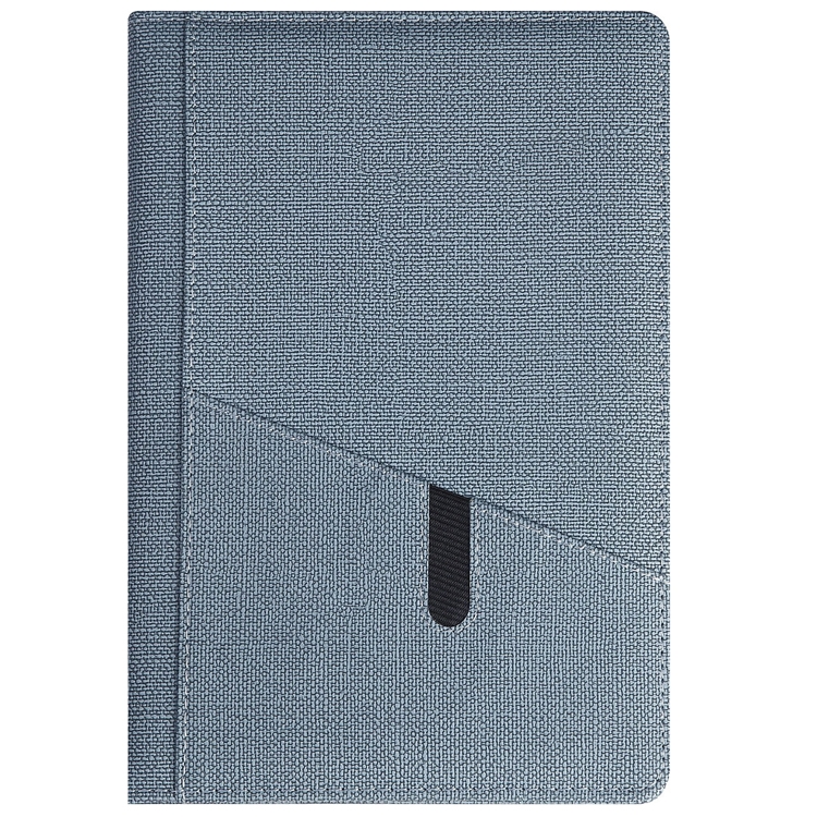 

2 PCS Notebook PU Leather Business Notepad Pocket Student Notepad, Specification: A5(Gray Blue)