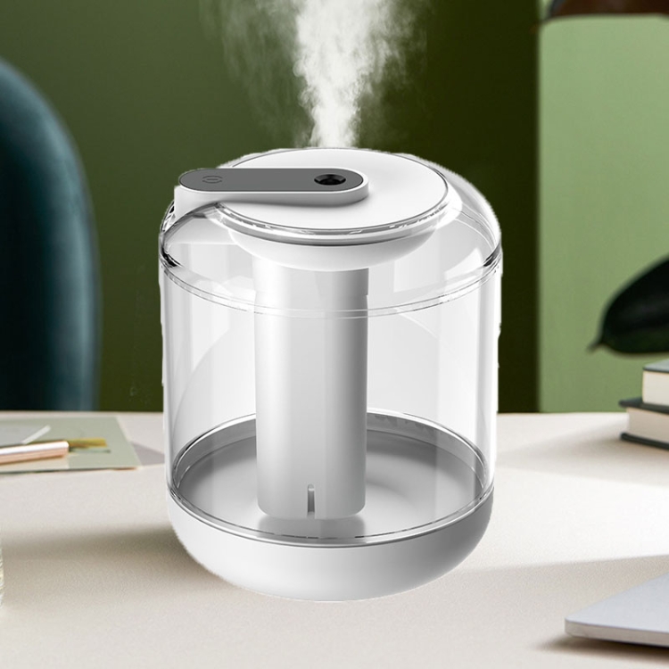 

BF143 USB Mini Home Office Bedroom Desktop Mist Maker Moisturizer with Night Light Essential Oil Aromatherapy Diffuser Flower And Fruit Air Humidifier(White)