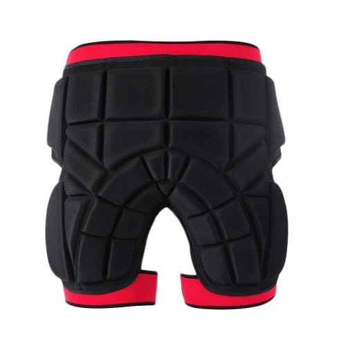 

SULAITE Roller Skating Protective Equipment Fishing Pants Outdoor Sports Drop Diaper Pants Protective Gear, Size: S(Black)