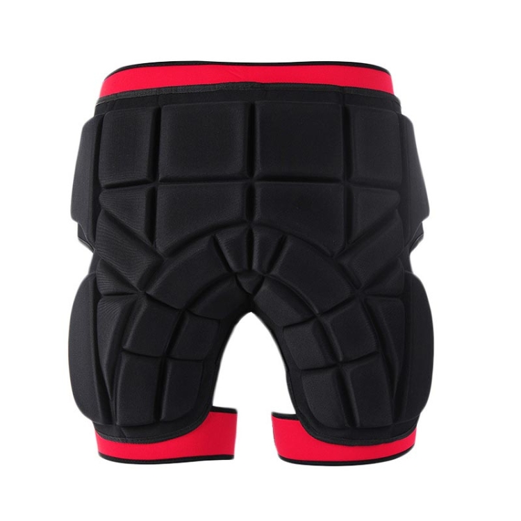 

SULAITE Roller Skating Protective Equipment Fishing Pants Outdoor Sports Drop Diaper Pants Protective Gear, Size: M(Black)