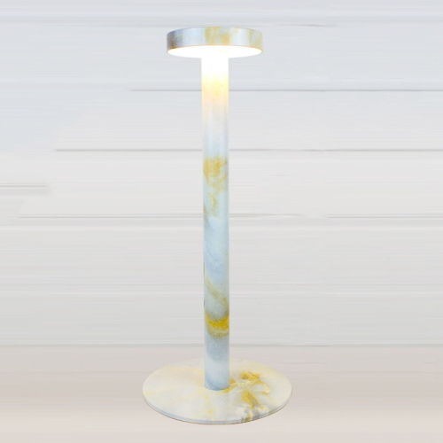 

BC965 Student Eye Protection USB Waterproof LED Table Lamp Bedside Bar Table Lamp, Colour: Ink Marble Pattern