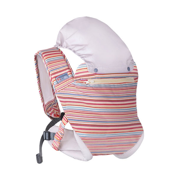 

Kangaroo Baby Portable Multifunctional Baby Carrier Front Hold Baby Breathable Carrier(Neon Stripes)