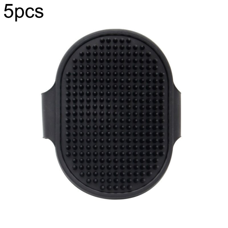 

20 PCS Pet Bathing Massage Brush For Dogs Cleaning And Beauty Tools(Black)