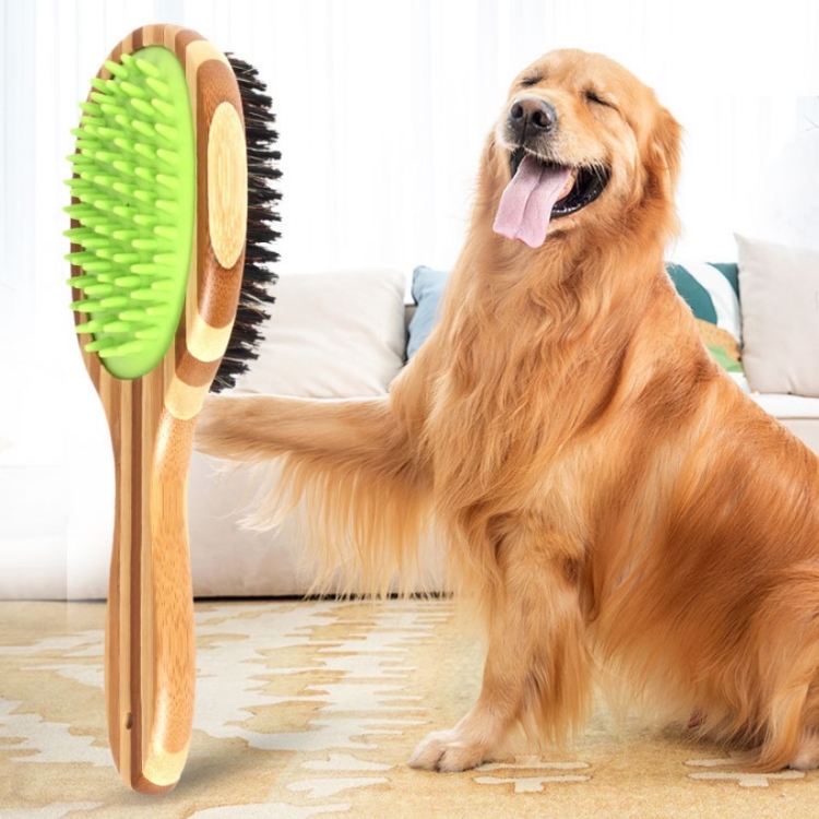

CS39 Pet Double-Sided Comb Dog Airbag Massage Cleaning & Grooming Comb