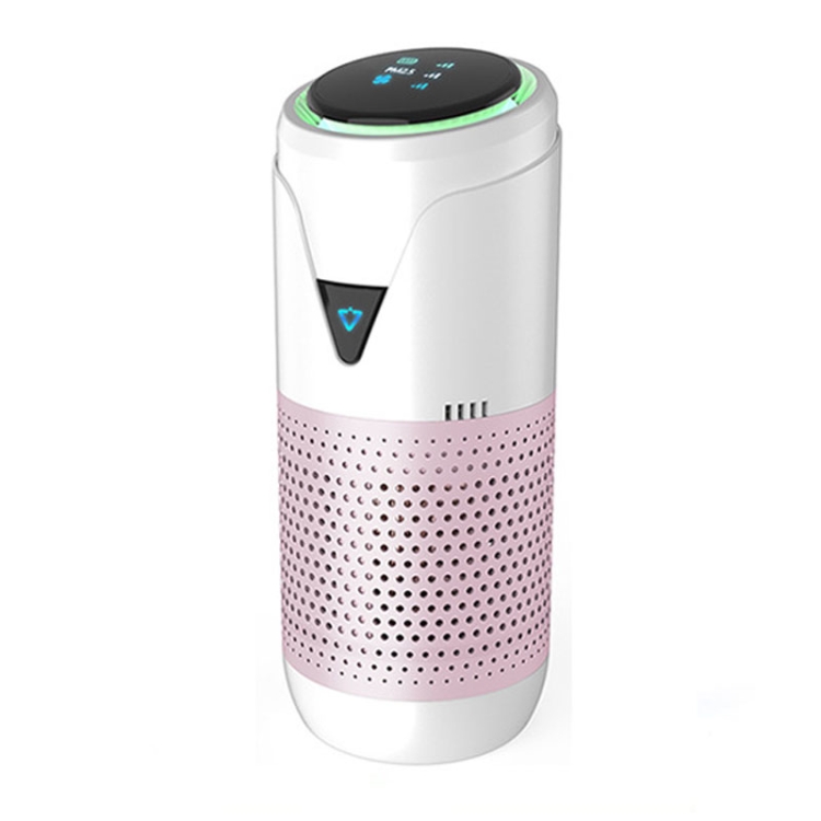 

SY01 Negative Ion Aromatherapy Car Air Purifier(Rose Gold without Battery)