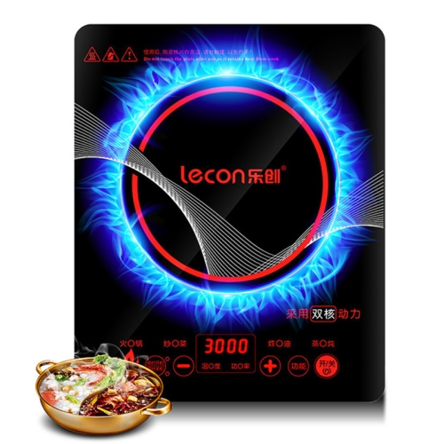 

Lecon HT20-A3 Household Cooking High-power Intelligent Stir-fry Hot Pot Induction Cooker, Three-Pin CN Plug
