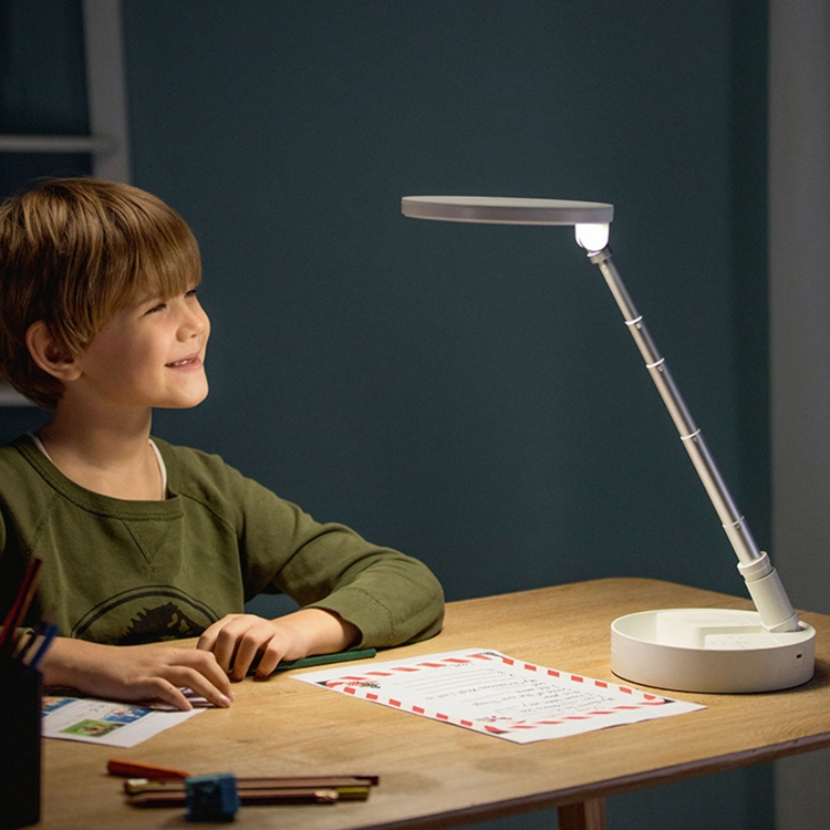 

K6-Regular Version Integrated Folding Storage Desk Lamp LED Eye Protection Student Reading Desk Lamp