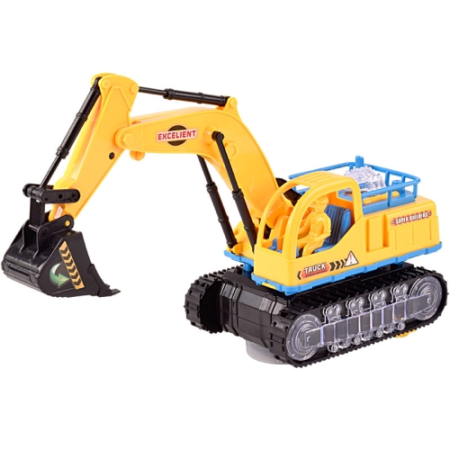 

Children Light And Music Simulation Electric Excavator Car Toy, Style: Engineering Excavator