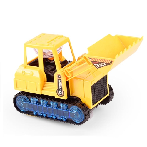 

Children Light And Music Simulation Electric Excavator Car Toy, Style: Engineering Bulldozer