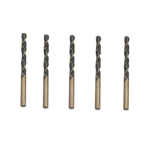 

5 PCS 9.5mm Steel Plate High-Speed Steel 4341 Black Yellow Twist Drill