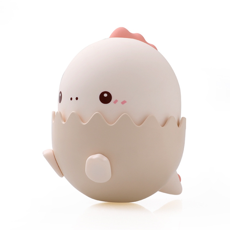 

L206 Dinosaur Egg Silicone Colorful Night Light USB Warm LED Sleeping Bedside Lamp(Light Pink)