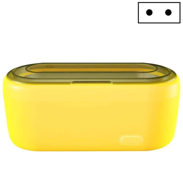 

Small Ultrasonic Cleaner Glasses Jewelry Household Ultrasonic Cleaner(EU Plug)