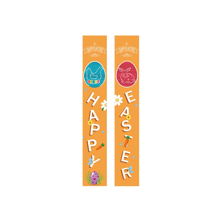 

Easter Couplet Party Decoration Easter Curtain Banner(W21010305)