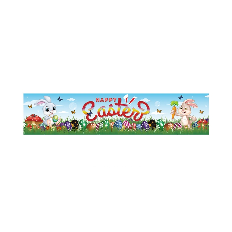 

3 PCS Easter Banner Flag Holiday Decoration Banner(W210129002)