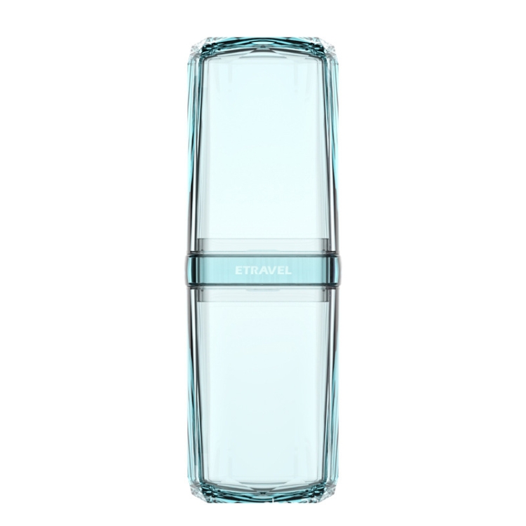 

Business Trip Wash Cup Suit Wash Bag Portable Couple Toothbrush Box Mouthwash Cup Simple Model ( Blue)