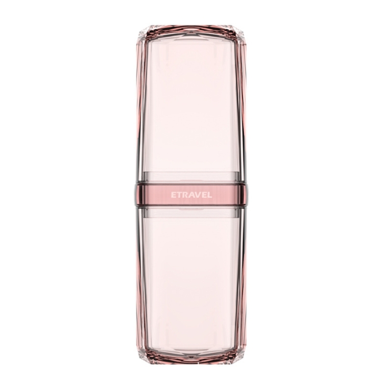 

Business Trip Wash Cup Suit Wash Bag Portable Couple Toothbrush Box Mouthwash Cup Simple Model (Pink)