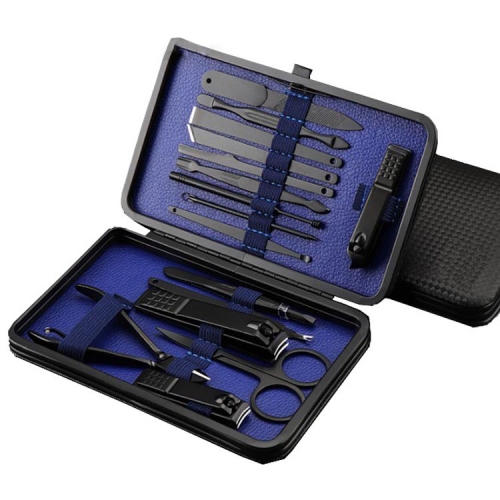 

16 in 1 Nail Clippers Nail Art Manicure Pedicure Tool(Blue)
