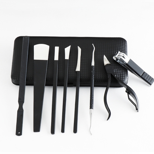 

8 in 1 Pedicure Knife Manicure Clippers Nail Clippers Tool(Gray)