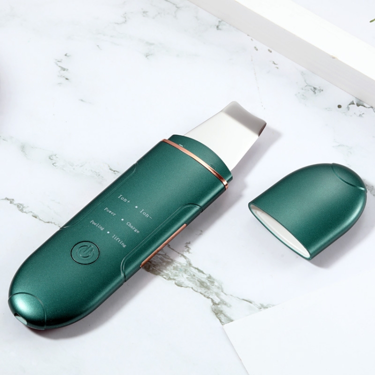 

Ultrasonic Electric Facial Cleansing Instrument Blackhead Instrument(Dark Green)