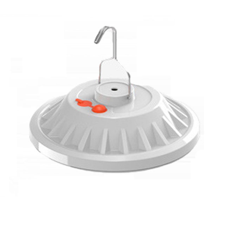 

V61 60 LEDs UFO Rechargeable Light Household Emergency Light Bulb Outdoor Camping Night Market Stall Light
