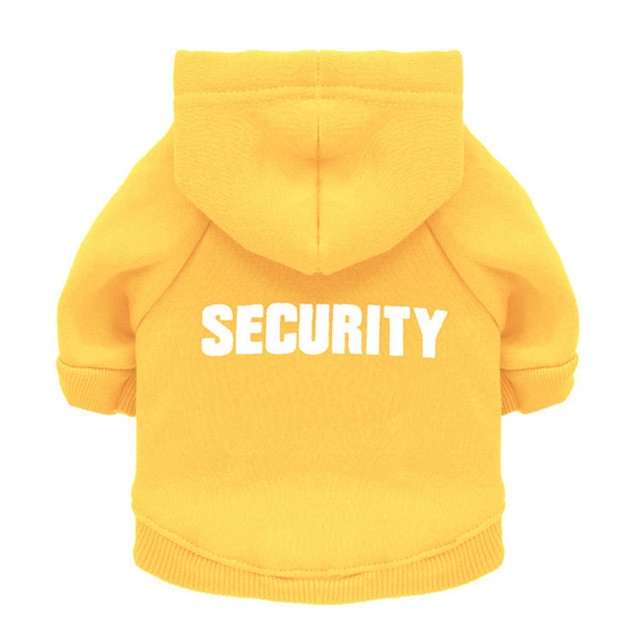 

Autumn Winter Fleece Hooded Teddy Pet Dog Sweater Clothes, Size:XS(Yellow)