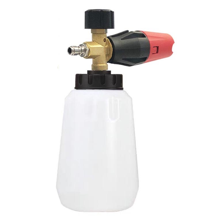 

Car Wash Water Gun Foam Pot High Pressure Water Gun Foam Pot(White Foam Pot With Black Mouth)