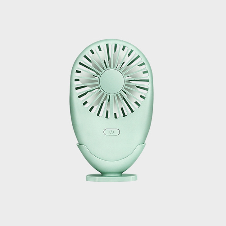 

A6 Mute Colorful Light Mini Fan Portable Outdoor Handheld USB Fan(Green)